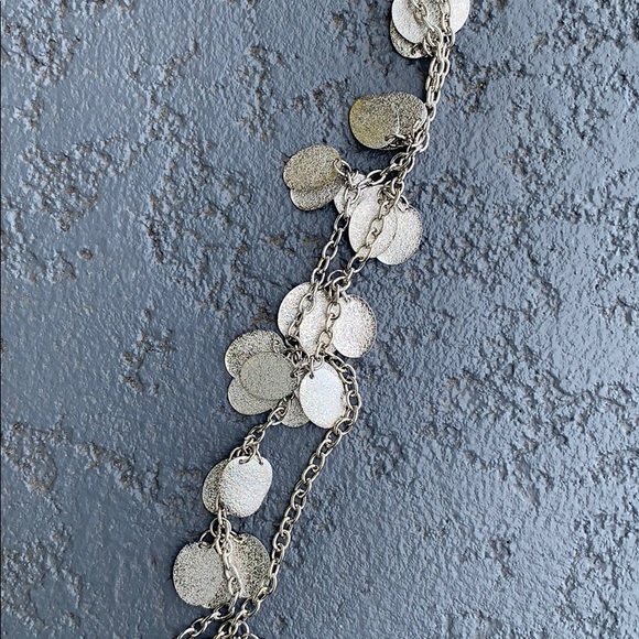 The Limited Silver Chain coin Necklace - Picture 2 of 3